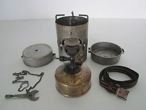 Antique Gustav Barthel JUWEL No33 WWII Military camping stove Made in Germany