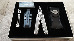 NEW Leatherman Charge XTi Titanium Multi-Tool Premium Leather Sheath RETIRED