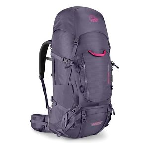 LOWE ALPINE WOMENS CERRO TORRE ND60:80 BACKPACK (AUBERGINE)