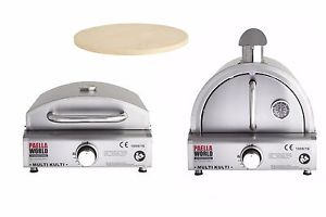 MULTI-KULTI® Set3 Multifunktionales Grillsystem Gasgrill Campinggrill + Zubehör