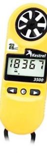Kestrel 3500 Pocket Weather Metre - Yellow. Free Shipping