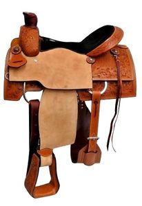 15", 16", 17" Circle S Roper style saddle