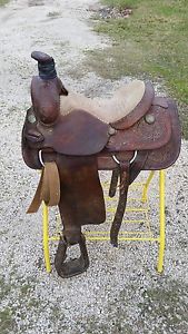 14.5 Ammerman Roping saddle