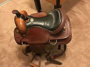 16"  Billy Cook Saddle in Excellent Condition