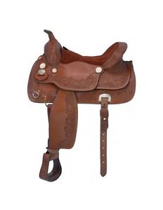 Tough-1 Western Saddle Extreme RB Auto Adjust 15 1/2 Dark RK1755