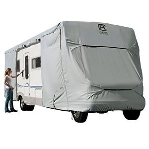Classic Accessories OverDrive PermaPRO Deluxe Class C RV Cover, Fits 35' - 38'