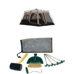 Coleman 8-Person Instant Tent 14x10 and Coleman Tent Kit
