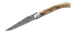 Fontenille Pataud Laguiole Le Pocket, 160 Layer Damascus Steel, Juniper
