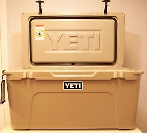 BRAND NEW YETI Tundra 65 Quart Cooler Desert Tan Free Shipping!