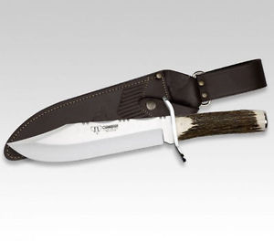 Cudemanclassic Bowie 440A, Deer antler, Toggle, 24cm