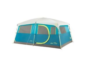 Coleman 8 Person Tenaya Lake Fast Pitch Cabin Tent 13.6'9 X 9' with Closet