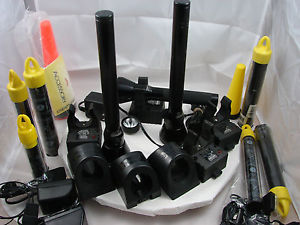 Streamlight Flashlights, batteries, Parts, chargers BOX LOT