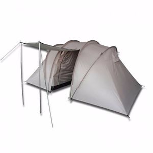 2 Room - 4 Person Family Dome Camping Tent
