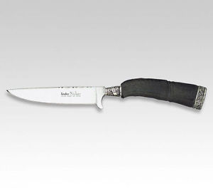 Linder Cuchillo tradicional, Manguera de agarre de gamuza, 10 cm