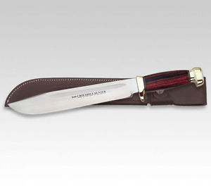 Linder CROCODILE HUNTER, Carbon satin. Cocoboloholz, 25 cm