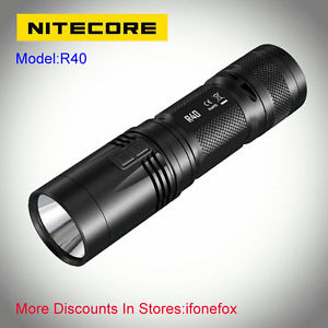 Nitecore R40 1000Lumens 1x26650 Wireless Charging Thrower LED Camping Flashlight