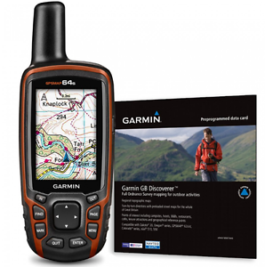 Garmin GPSMAP 64S + GB Discoverer Bundle [RRP £399]