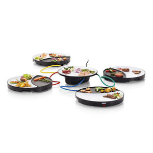 Support De Table Grill Set électrique Ensemble für 4 Personnes, Dîner 4