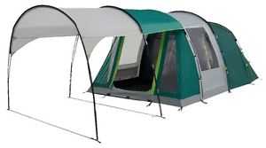 Coleman Tente tunnel Granite Peak 4 Personnes Canopée BlackOut Bedroom Camping