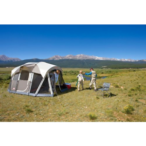 New Coleman WeatherMaster Two Room Tent 6-Person Family Camper Outdoor Canopies