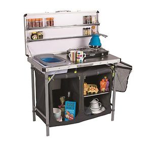 EXTRA LARGE PLIABLE CAMPING CHAMP CUISINE Incorporé évier camp chieftain kampa