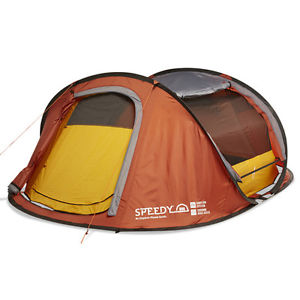 EXPLORE PLANET EARTH SPEEDY 3 POP UP TENT W/ LED LIGHT - 3 PERSON TENT (SPE3MTL)