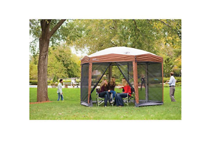 Coleman Instant Screened 12 x10 Tent Canopy/Gazebo Outdoor Shelter Portable New
