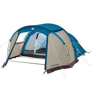 QUECHUA ARPENAZ FAMILY 4.1 Camping hiking tent for 4 person