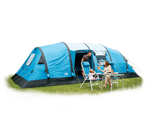 Royal Atlanta Air Inflatable Family Tent 8 Person Berth Blue | Camping 4000mm HH