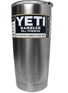 YETI Rambler 20 oz Stainless Steel Vacuum Insulated Tumbler with Lid