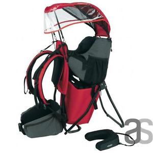 FERRINO CARIBOU + BABY SUN COVER ZAINO PORTABAMBINO 72154 ROSSO