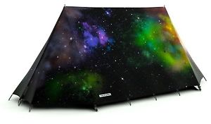 Field Candy Tent Galaxy Print - New Original, camping, designer, festival, space