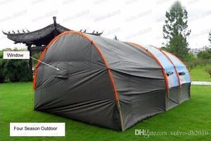 Outdoor 5-6-8-10 Persons Family Camping Hiking Party Large Tents 1 Hall 2 Room