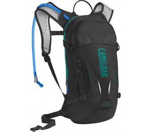 CamelBak LUXE HYDRATION BAG 3L Helmet Carry Hooks BLACK/COLUMBIA JADE *USA Brand
