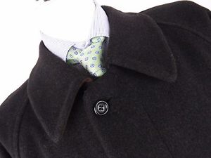 FV174 BUGATTI VINTAGE CAPPOTTO SOPRABITO PREMIUM LANA CASHMERE RETRO size 50