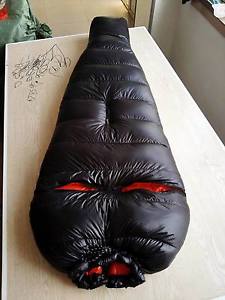 Shiny nylon Wet-Look Sleeping bags Mummy bag Down New Design