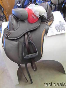 Barefoot Notting Hill Size 1 Treeless Saddle w/tags & Extras MINT Used 1X