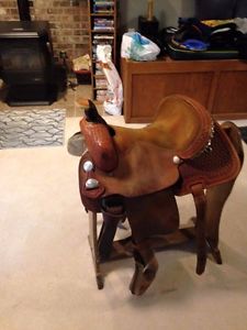 15" Carlos Combo barrel/roper saddle