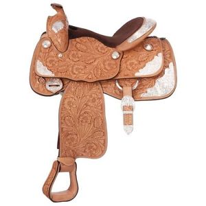 Silver Royal Saddle Western Premium Classic 15 1/2" Light SR9515C1