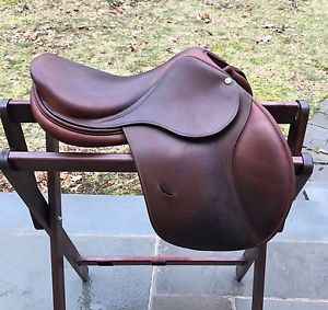 GORGEOUS Bruno Delgrange PJ Light Saddle, Sz 16, In Beautiful Condition