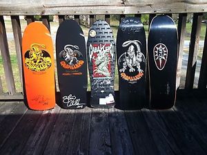 Steve Caballero Powell Peralta Bones Brigade Skateboard Lot