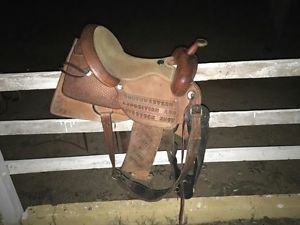 billy cook saddle 16 mint condition 8/10