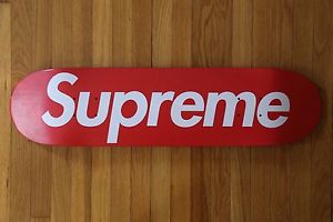 OG Supreme Logo Deck - Red