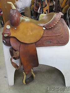 Circle Y Flex Lite EFFX Custom Order 15" Barrel Trail Saddle Lightly Used