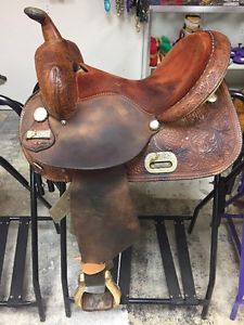 Circle Y NBHA Proven Barrel Saddle 14"