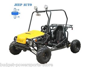 Youth Go Kart 125cc Mini Jeep Kid Buggy AUTO w/ Reverse FREE SHIPPING SALE !