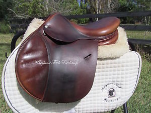 15" LUC CHILDERIC French close contact child/ pony saddle- WIDE A0 TREE!!!!!