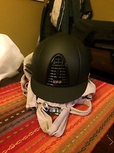 KEP Italia Chromo Matt Helmet - 6 3/4, Black on Black