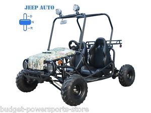NEW Go Kart 125cc Mini Jeep Kid Buggy AUTO w/ Reverse FREE SHIPPING SALE !