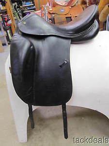 Prestige 2000 Dressage Saddle 17 1/2" 34 Tree Lightly Used